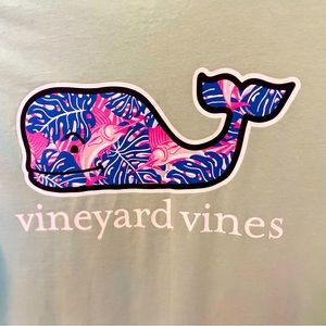 Vineyard Vines colab Lilly Pulitzer T-shirt in Teal